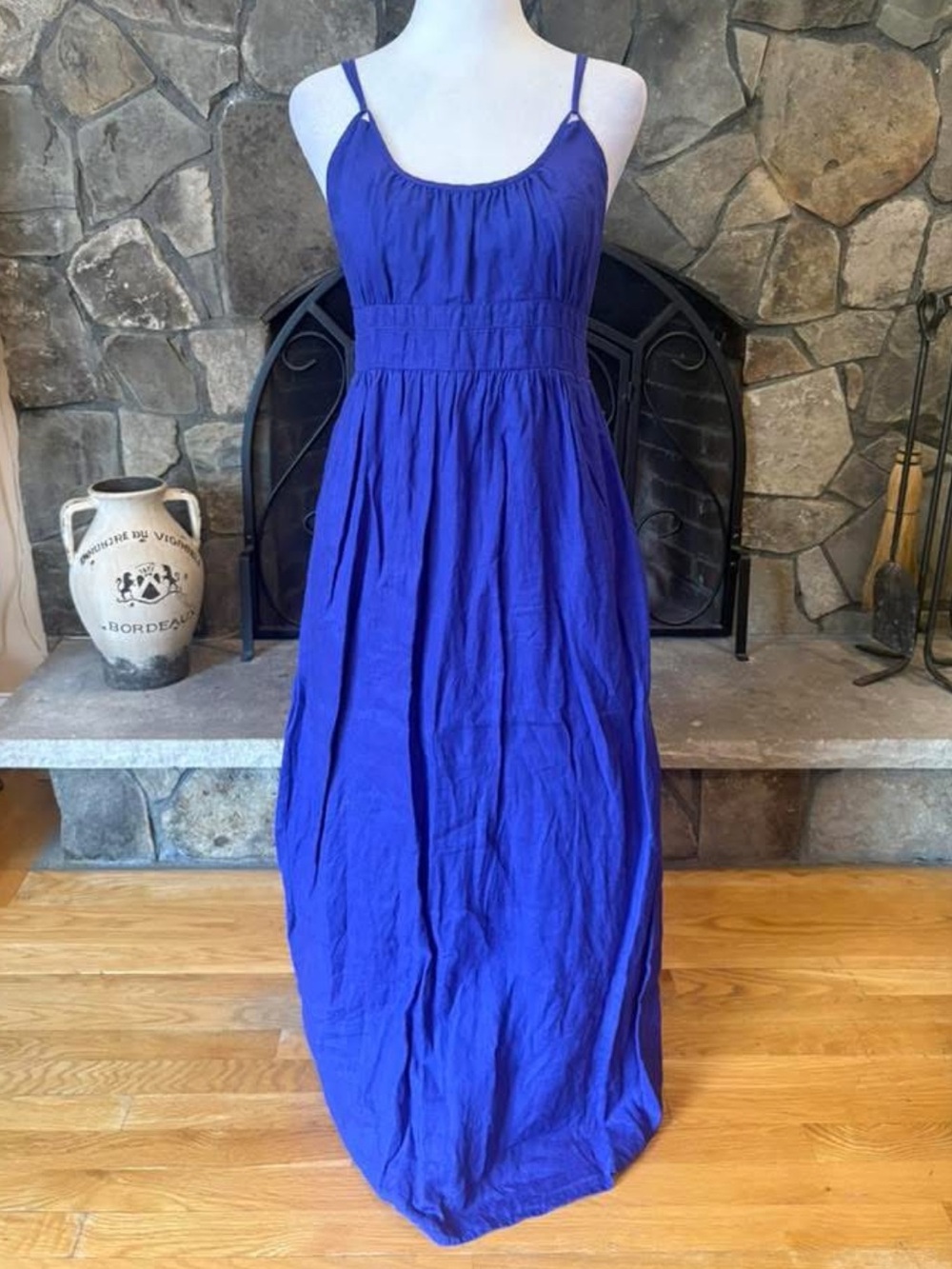J. Crew Linen Maxi Dress - Size 4